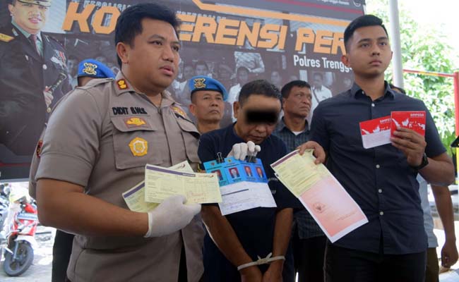 Polisi amankan pelaku penipuan beserta barang buktinya