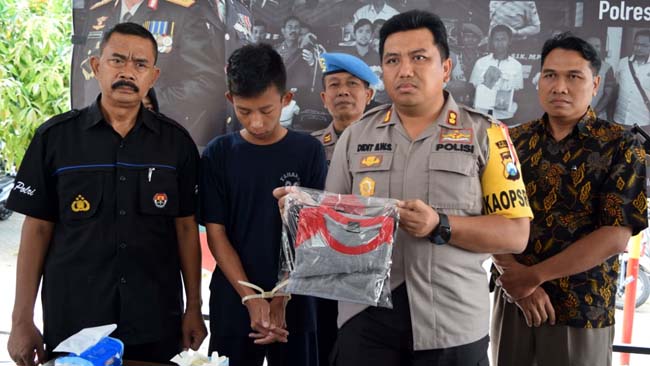 Polisi amankan pelaku beserta barang buktinya