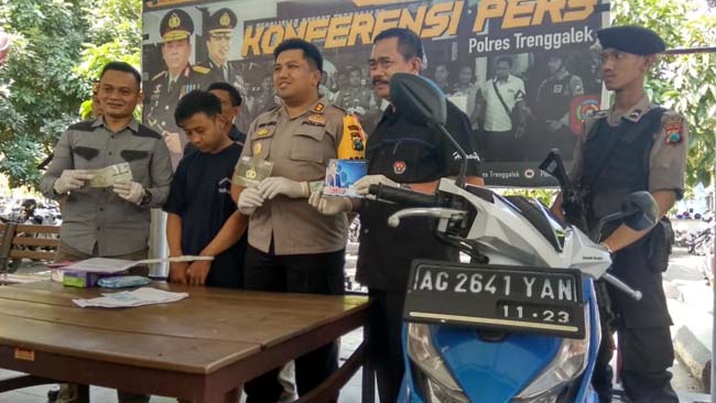 Polisi amankan pelaku beserta barang buktinya