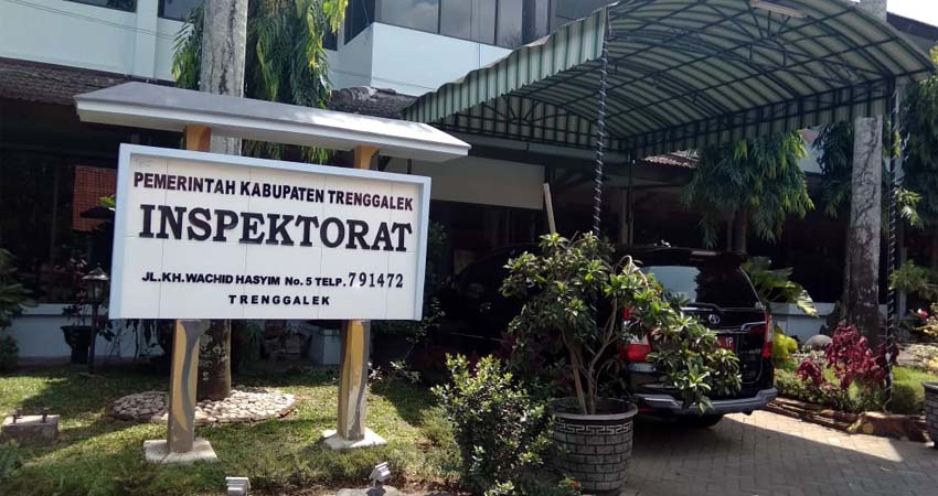 Kantor Inspektorat Kabupaten Trenggalek. (mil)