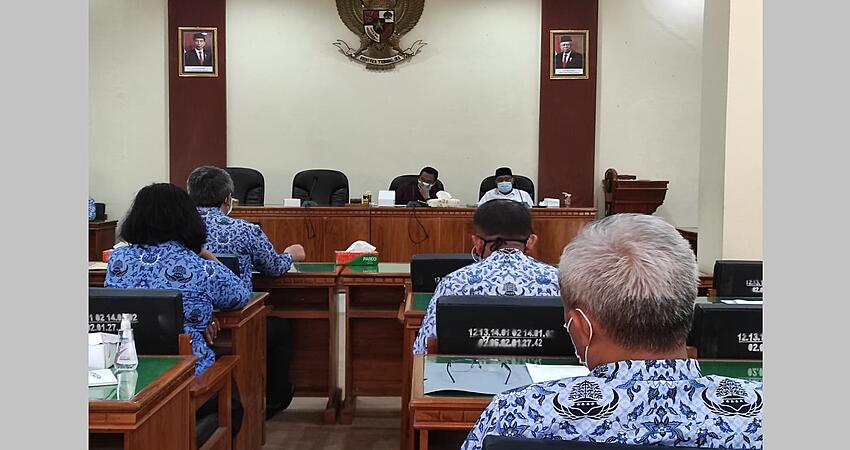 Panggil OPD Terkait, Komisi VI Evaluasi Penanganan Covid-19 di Trenggalek