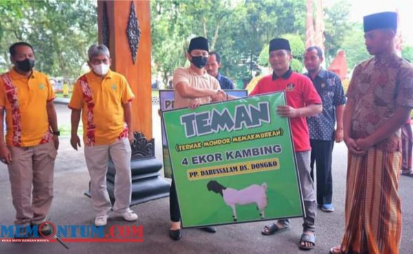 Dorong Ekonomi Ponpes Trenggalek, Mas Ipin Geber Program Teman