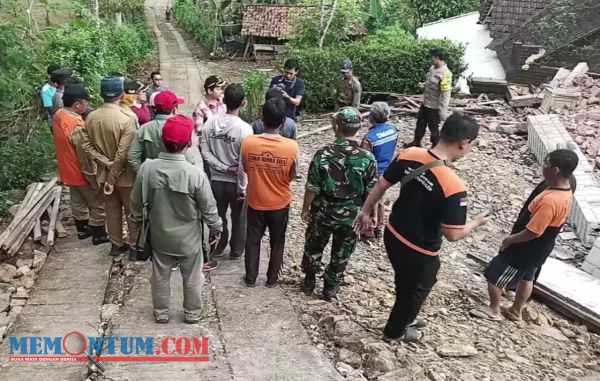 Cek Bencana Longsor dan Tanah Gerak, Bupati Trenggalek Akan Siapkan Lokasi Relokasi