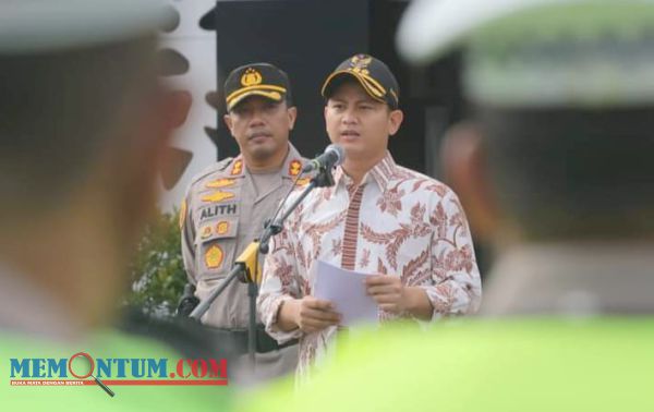 Jelang Nataru, Bupati Trenggalek Pimpin Apel Persiapan Operasi Lilin Semeru 2022