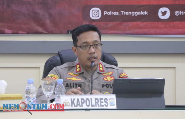 Pimpin Rakor Pengamanan Jelang Nataru, Kapolres Trenggalek Tegaskan Siap All Out