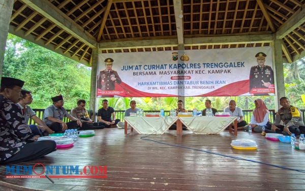 Polres Trenggalek Gelar Jumat Curhat Guna Serap Aspirasi Masyarakat