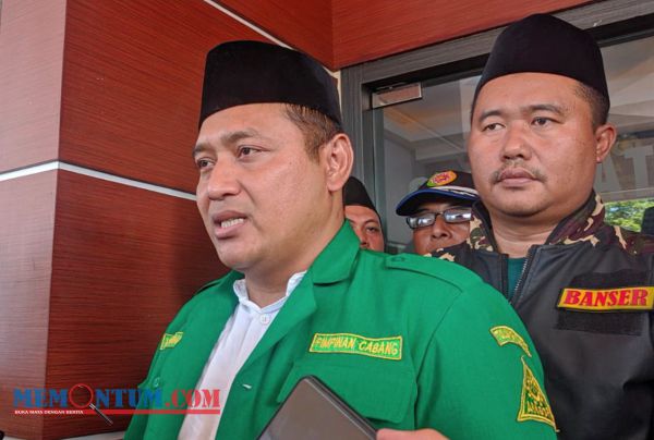 Buntut Kasus Pelemparan Batu, Ratusan GP Ansor Tulungagung Kembali Datangi Polres Trenggalek