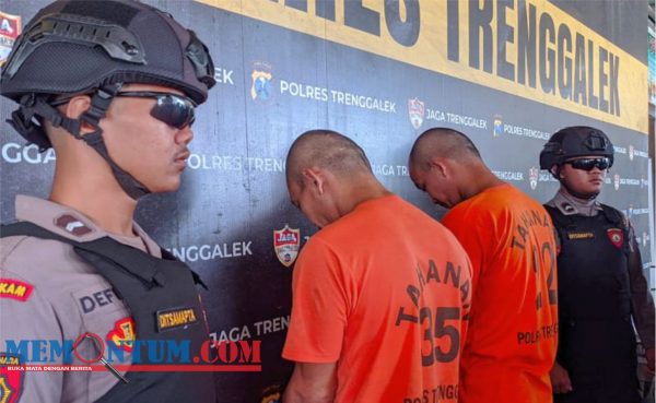 Lakukan Pengeroyokan di Jalan Raya Kembangan, Dua Tersangka Diringkus Polres Trenggalek