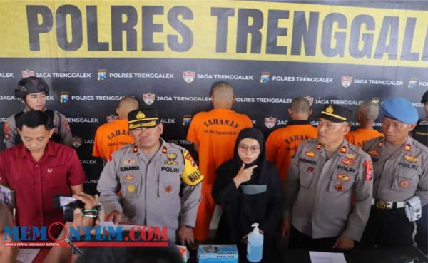 Empat Pelaku Komplotan Residivis Curanmor Trenggalek Dibekuk Polisi