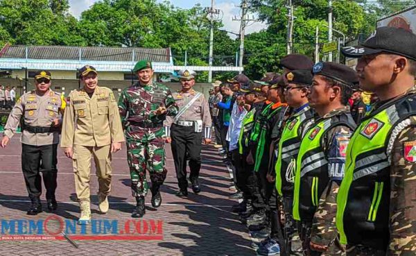 Jelang Operasi Ketupat Semeru 2023, Polres Trenggalek Gelar Apel Pasukan dan Pemusnahan BB