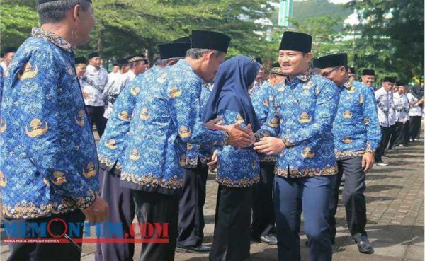 Pimpin Apel ASN, Bupati Trenggalek Sampaikan Permohonan Maaf dan Ketakwaan