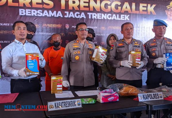 Komplotan Pelaku Pencurian Susu Anak di Trenggalek Dibekuk Petugas